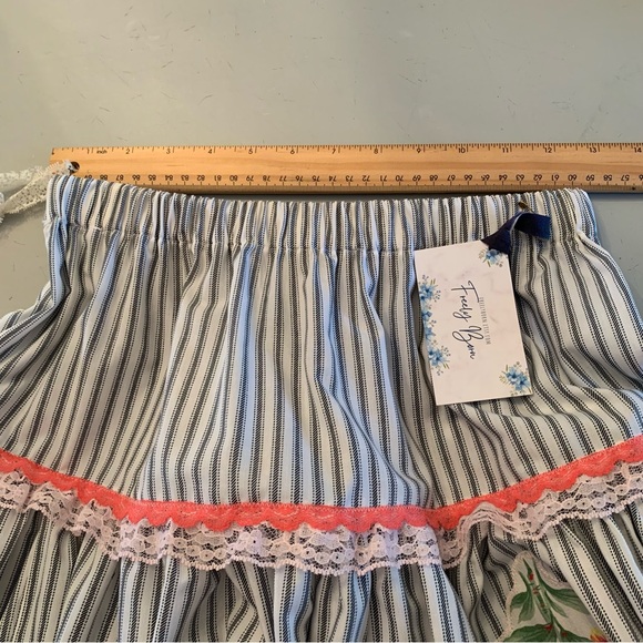 HANDMADE Sweet Coquette Full Boho Petticoat Skirt - Picture 12 of 13